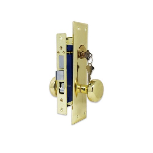 Premier lock brass mortise - premier,
