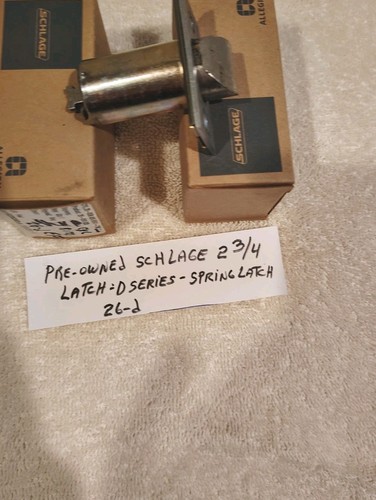 Schlage grade one spring - one,