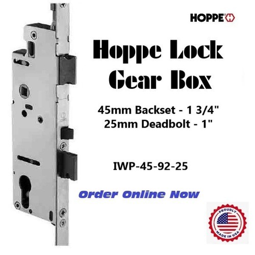 Hoppe lock gearbox - gearbox, 1-3/4"