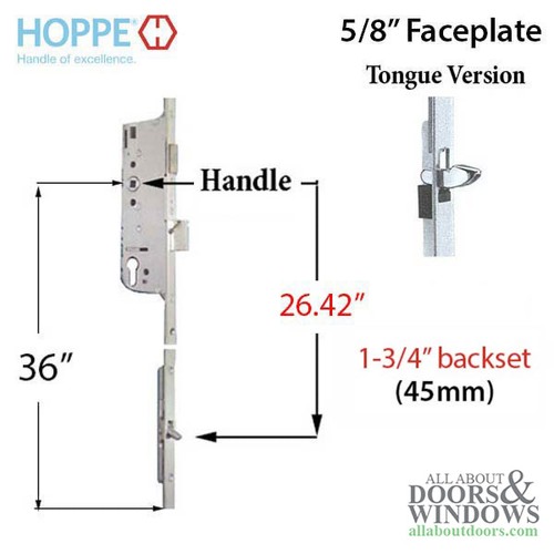 Hoppe hls9000 multipoint lock - hoppe,