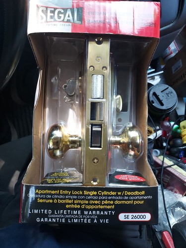 Segal entrance mortise lockset - segal,
