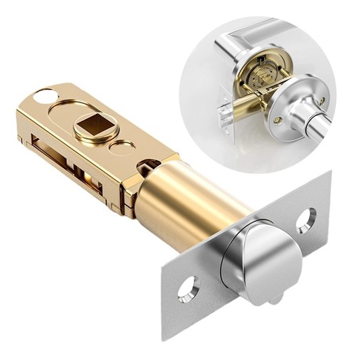 Adjustable tubular door latch - door,